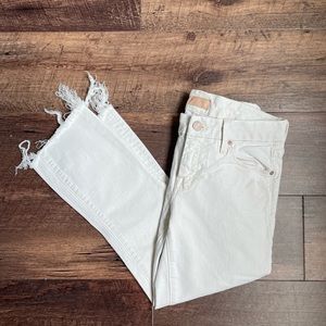 Mother cropped jeans